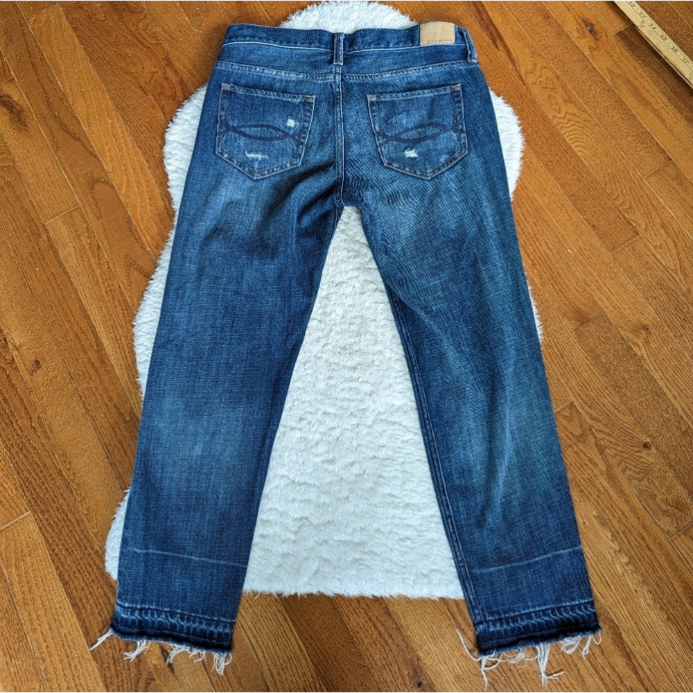 Abercrombie & FITCH boyfriend straight jean denim 2r 26 - Picture 4 of 11